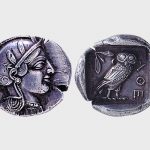 Αργυρό τετράδραχμον Αθηνών, 440 π.Χ. ΝΜ 2597