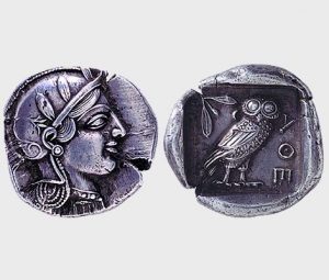 Αργυρό τετράδραχμον Αθηνών, 440 π.Χ. ΝΜ 2597