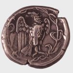 Αετός, το ιερό πτηνό του Διός. Αργυρός στατήρ Ήλιδος, 480-470 π.Χ. NM 1894/5 Γ 61