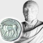 Αργυρός στατήρ Φαιστού, 3ος αιώνας π.Χ. - Συλλογή Αλ. Σούτζου (1802-1874)