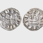 Χαλκάργυρο δηνάριο τορνέσιο Γουλιέλμου Βιλλαρδουίνου (Πριγκιπάτο Αχαϊας), 1246-1278. ΝΜ 5217