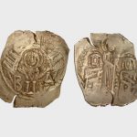 Iωάννης ΣT΄ και Iωάννης E΄, 1347-1354, υπέρπυρον. NM 695/2003