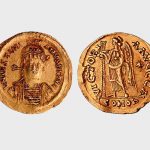 Σόλιδος Ουιτίγιδος (536-540 μ.Χ.), Οστρογότθου ηγεμόνος, στο όνομα του Ιουστινιανού Α΄. --- ΝΜ ΒΕ 761β/1999