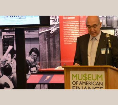 Ομιλία του Δρ. Γ. Κακαβά σε Συνέδριο στο Museum of American Finance